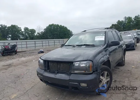 2007 Chevrolet Trailblazer Lt from USA, damaged, VIN 1GNDT13SX72263615